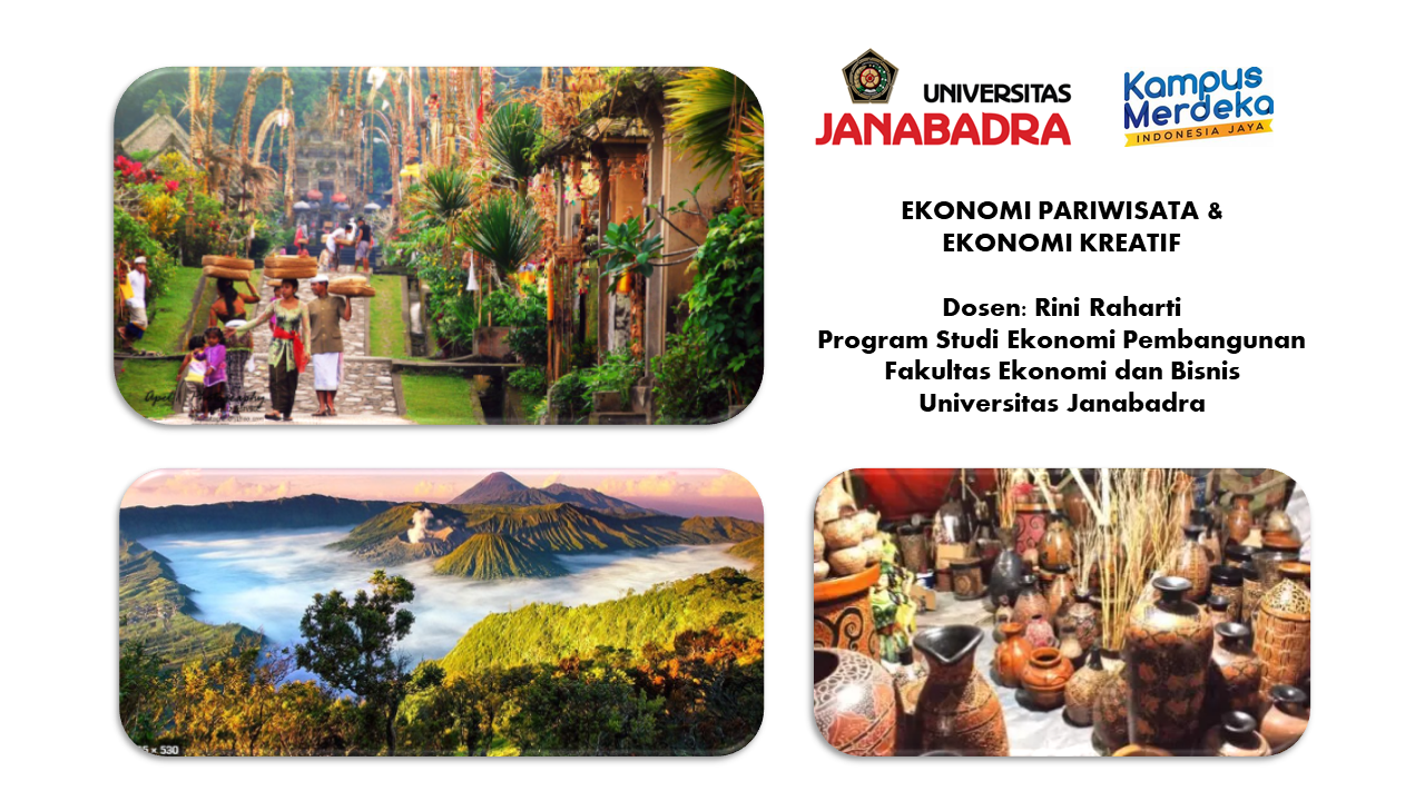 Ekonomi Pariwisata dan Ekonomi Kreatif